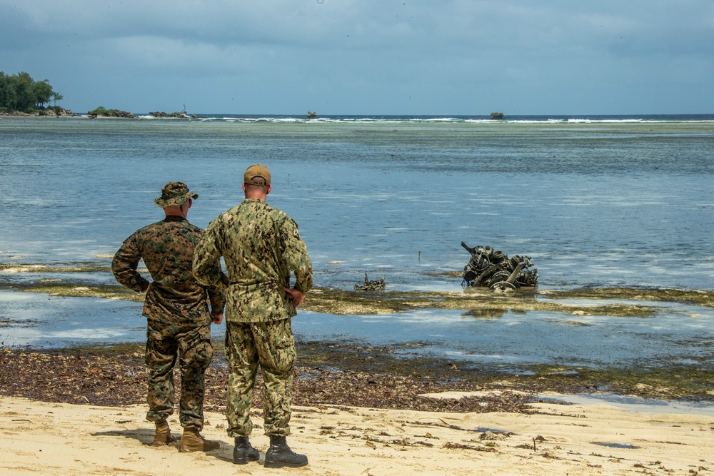 31st MEU Visits Peleliu