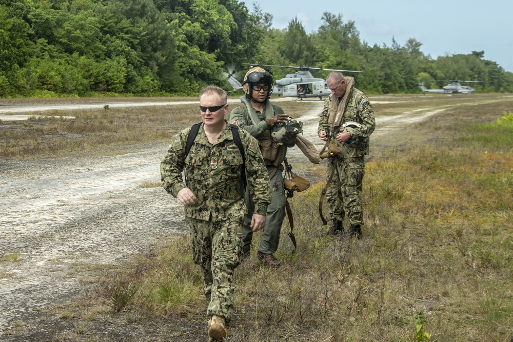 31st MEU Visits Peleliu