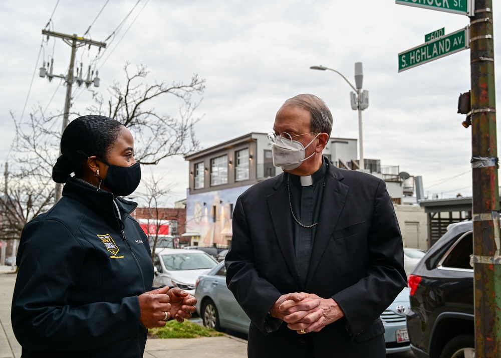 Brig. Gen. Janeen Birckhead Visits Sacred Heart