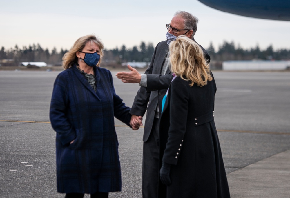 Joint Base Lewis-McChord welcomes First Lady