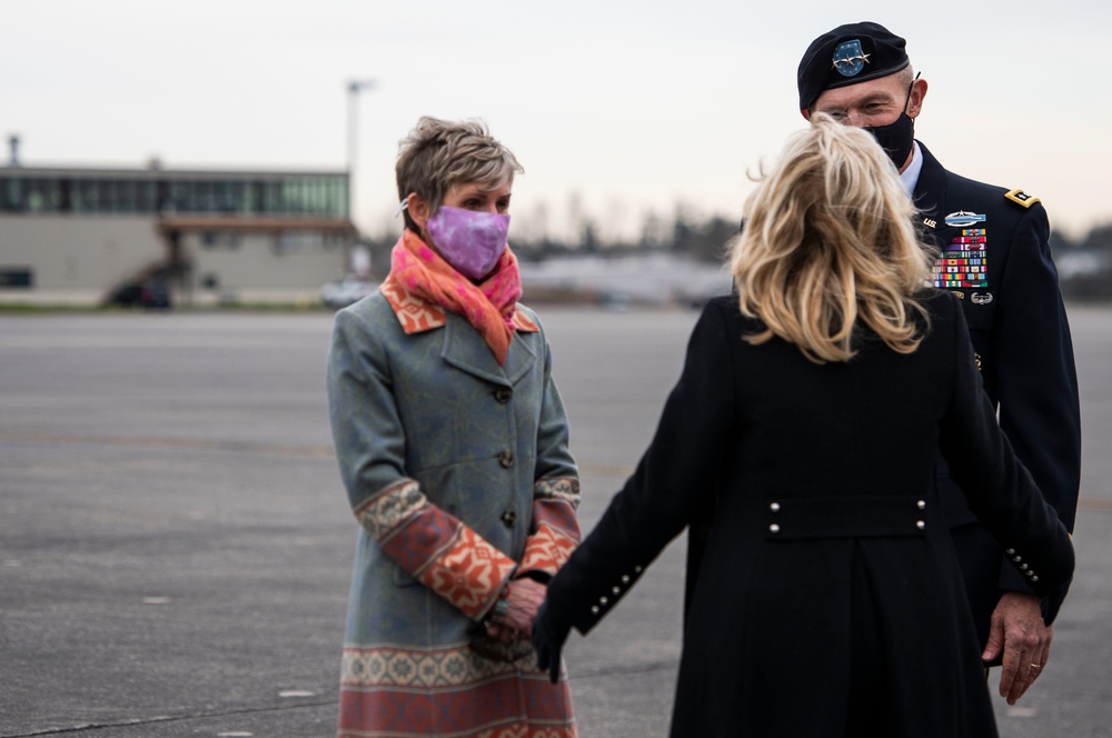 Joint Base Lewis-McChord welcomes First Lady