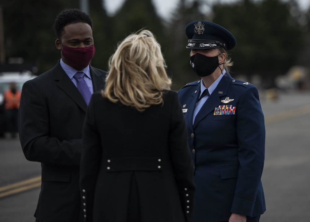 Joint Base Lewis-McChord welcomes First Lady