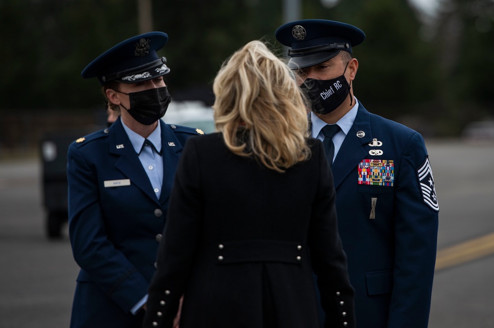 Joint Base Lewis-McChord welcomes First Lady