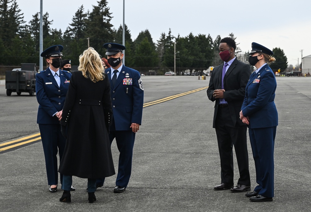 Joint Base Lewis-McChord welcomes First Lady