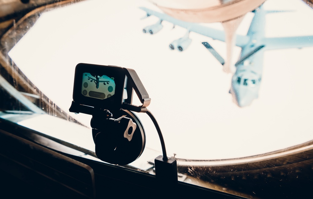 350th EARS fuels B-52 Bomber Task Force