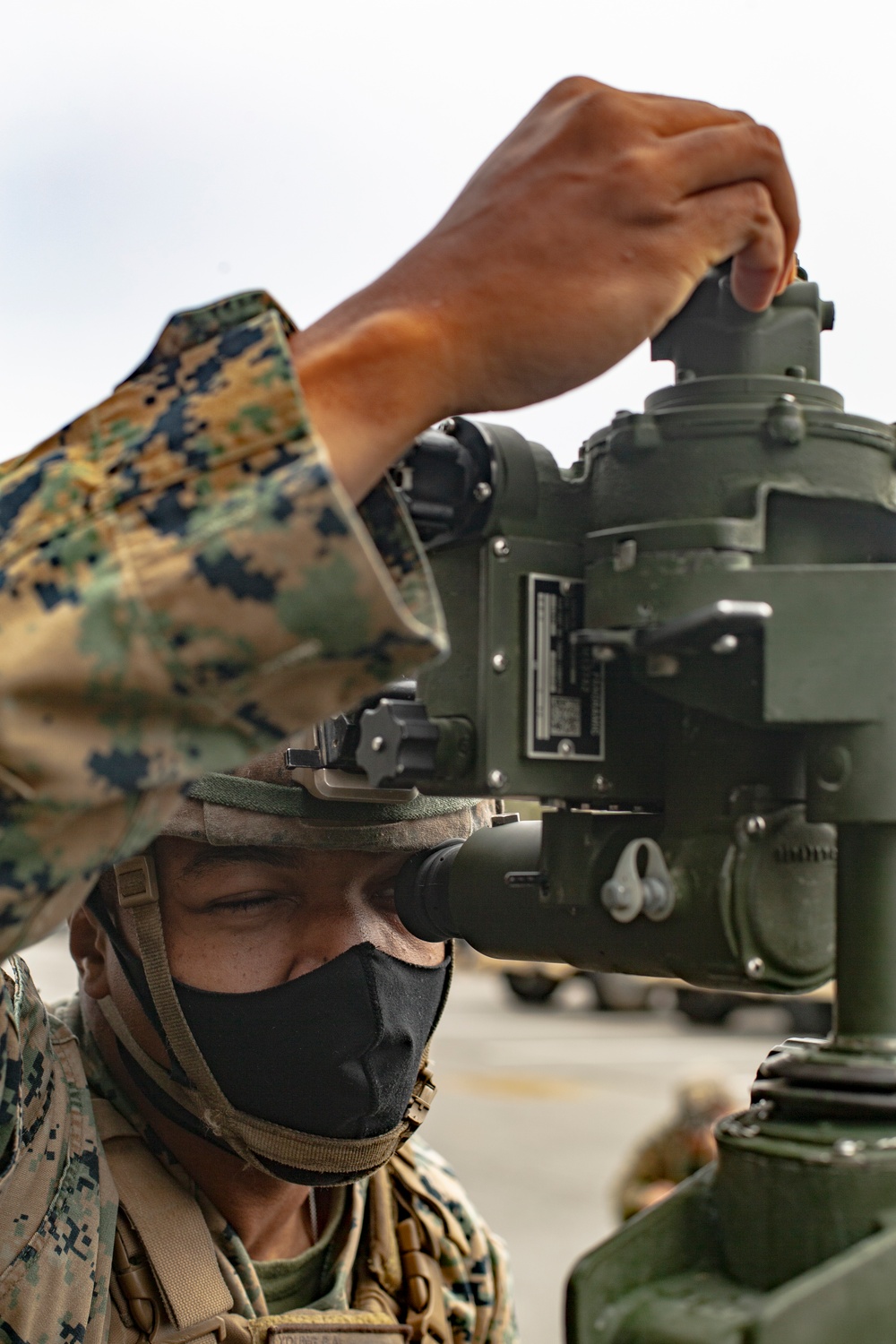 Echo Battery conducts simulated gun drills