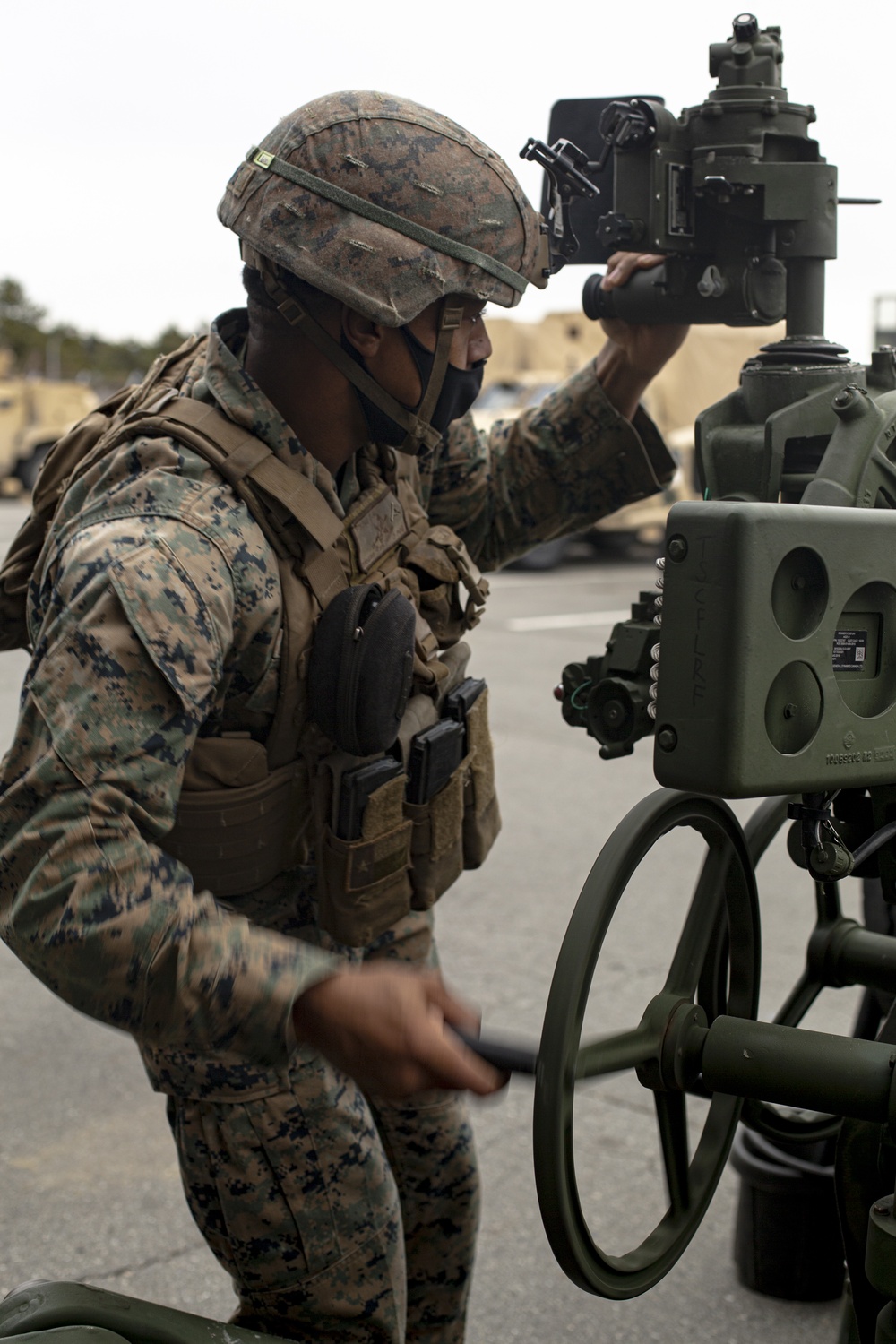 Echo Battery conducts simulated gun drills