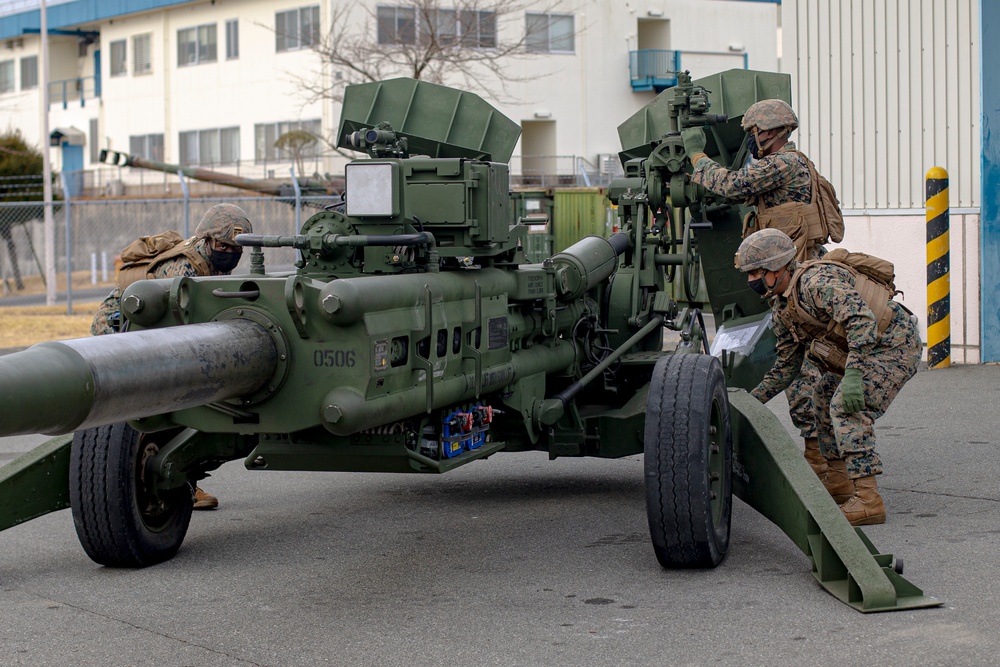 Echo Battery conducts simulated gun drills