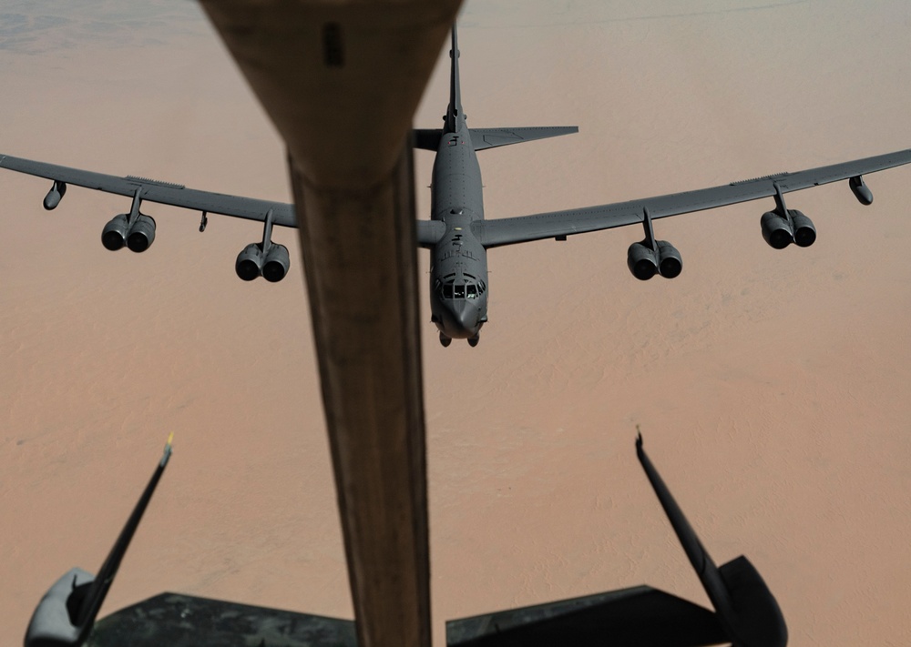 908th EARS fuels Bomber Task Force