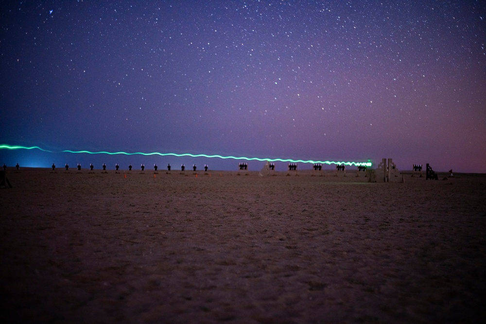 TACR: Light Armored Reconnaissance Detachment Marines execute nighttime live-fire range