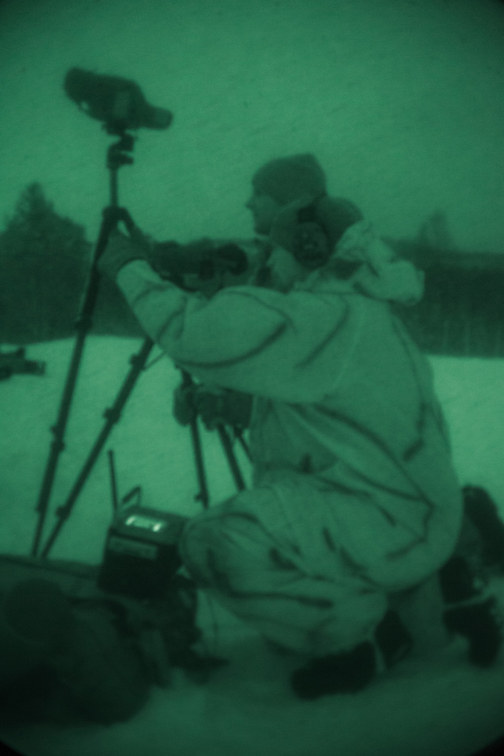 MRF-E Marines Conduct Sniper Range
