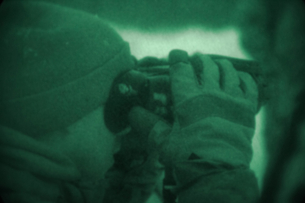 MRF-E Marines Conduct Sniper Range