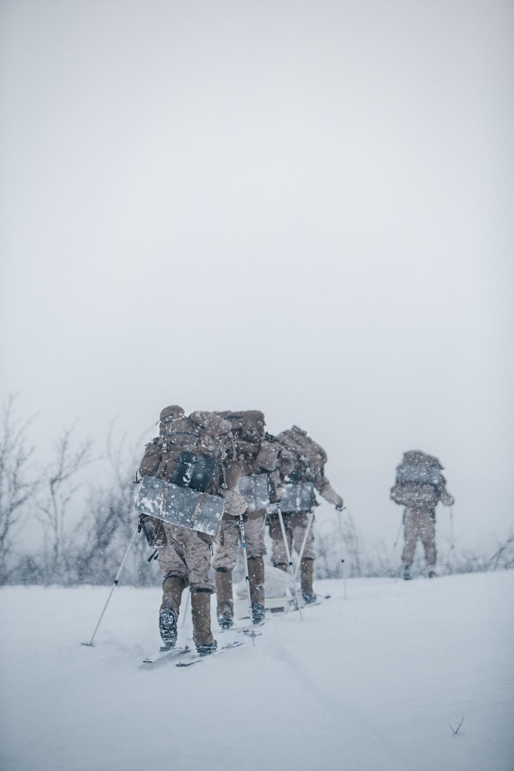 Snow Devils: MRF-E Marines Conduct Week-Long Mobility Exercise