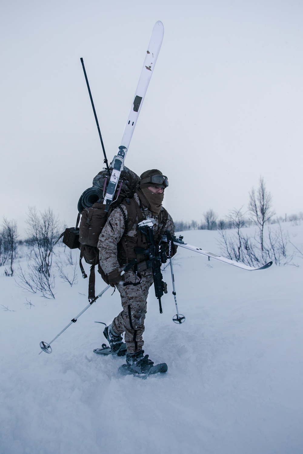 Snow Devils: MRF-E Marines Conduct Week-Long Mobility Exercise