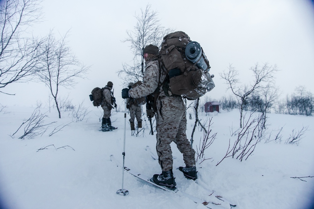 Snow Devils: MRF-E Marines Conduct Week-Long Mobility Exercise