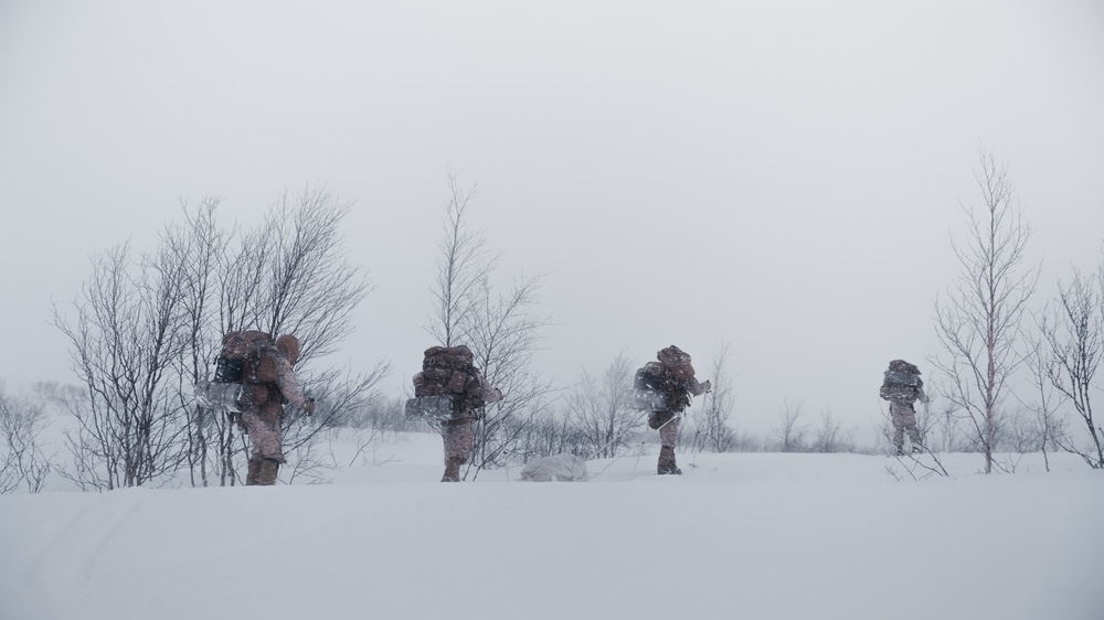 Snow Devils: MRF-E Marines Conduct Week-Long Mobility Exercise