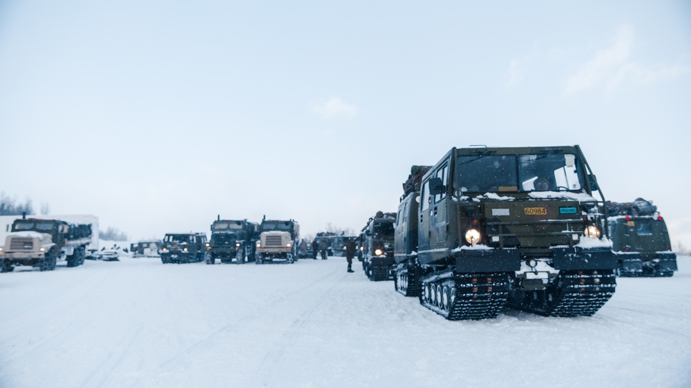 Snow Devils: MRF-E Marines Conduct Week-Long Mobility Exercise