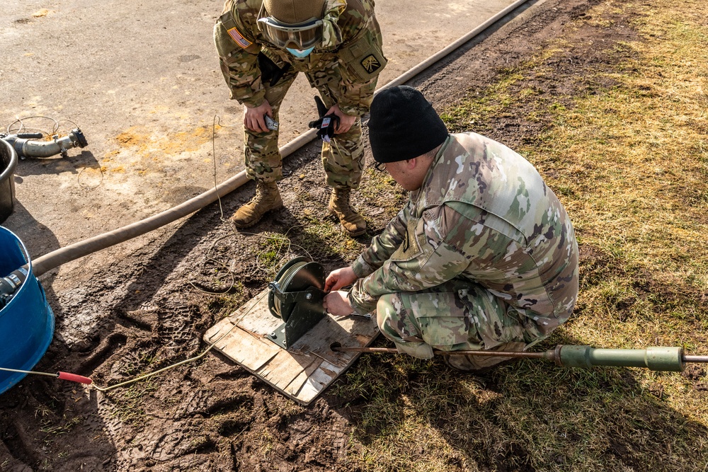 12th Combat Aviation Aerial Gunnery, February 2021