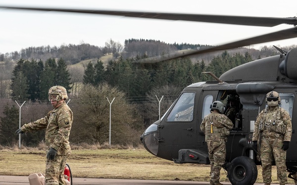 12th Combat Aviation Aerial Gunnery, February 2021