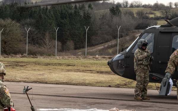 12th Combat Aviation Aerial Gunnery, February 2021