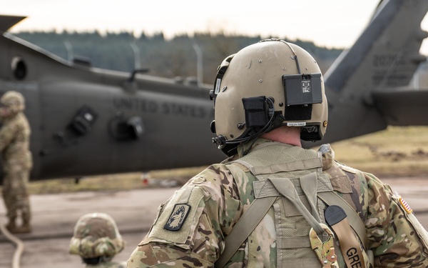 12th Combat Aviation Aerial Gunnery, February 2021