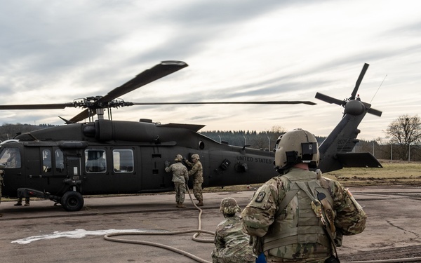 12th Combat Aviation Aerial Gunnery, February 2021