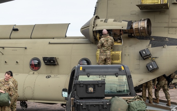 12th Combat Aviation Aerial Gunnery, February 2021