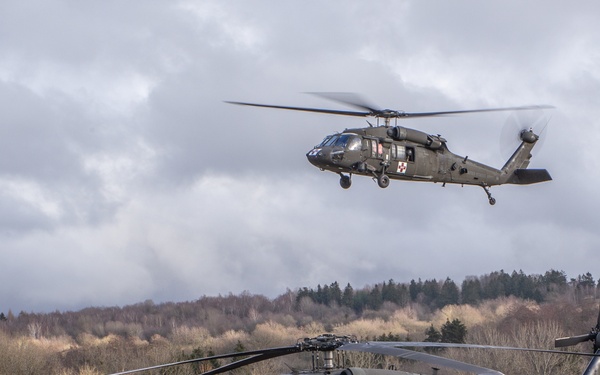 12th Combat Aviation Aerial Gunnery, February 2021