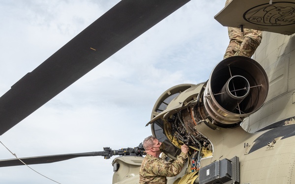 12th Combat Aviation Aerial Gunnery, February 2021