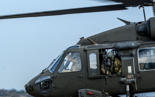 12th Combat Aviation Aerial Gunnery, February 2021