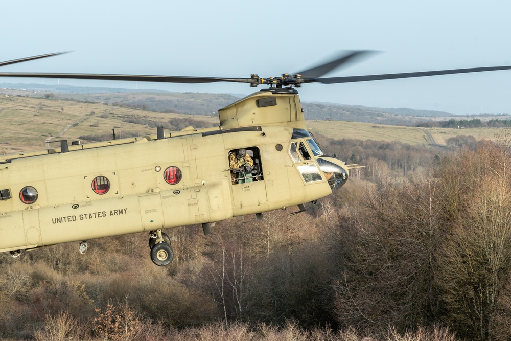 12th Combat Aviation Aerial Gunnery, February 2021