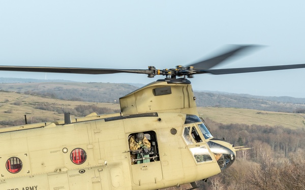 12th Combat Aviation Aerial Gunnery, February 2021