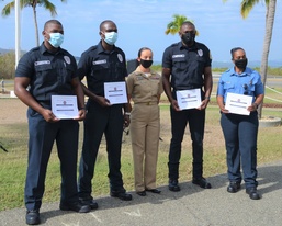 Foreign National Firefighters Excel in Guantanamo Bay Emergency Medical Technician Training