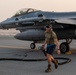 PSAB F-16 Fighting Falcons hot refuel at AUAB for ACE capstone event