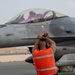 PSAB F-16 Fighting Falcons hot refuel at AUAB for ACE capstone event