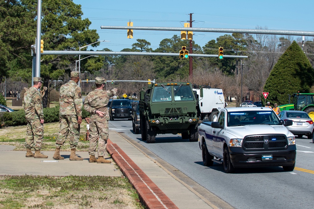 4th LRS holds Vehicle Inspection Roll-By competition