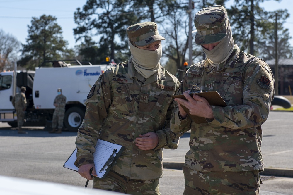 4th LRS holds Vehicle Inspection Roll-By competition