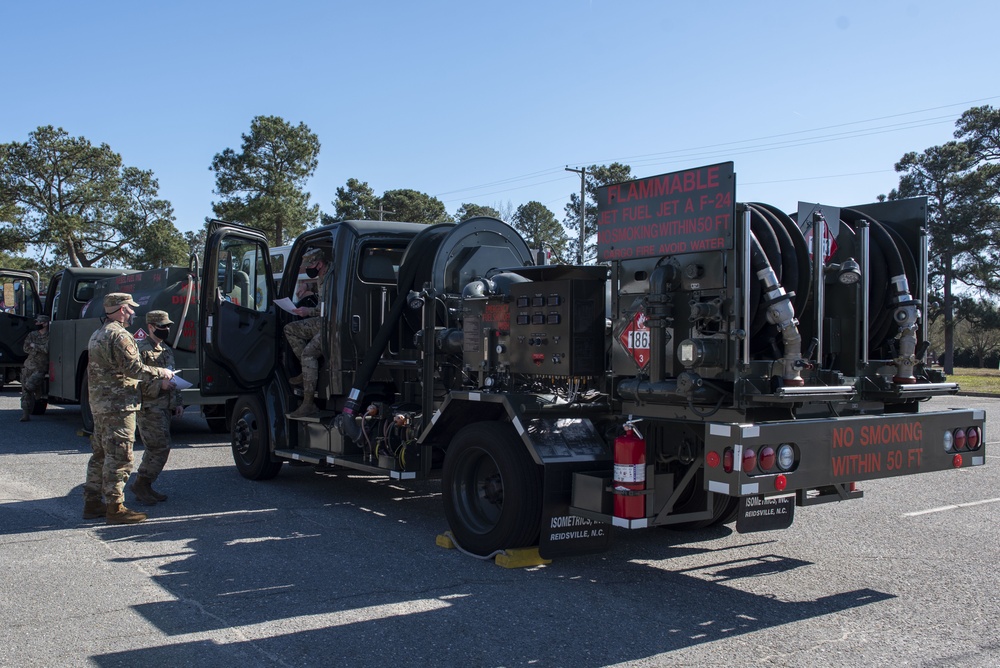 4th LRS holds Vehicle Inspection Roll-By competition