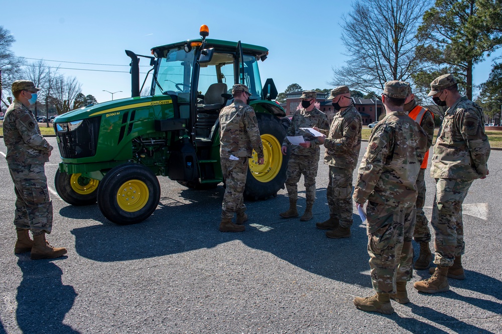 4th LRS holds Vehicle Inspection Roll-By competition