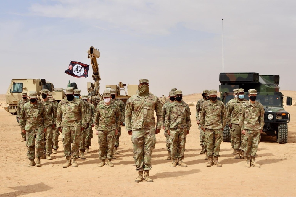 Patching Ceremony for Air Defenders
