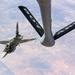 F-16 Viper and F-22 Raptor Demonstration Teams refuel with Okies