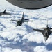 F-16 Viper and F-22 Raptor demo teams refuel with Okies