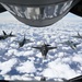 F-16 Viper and F-22 Raptor demo teams refuel with Okies