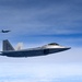 F-16 Viper and F-22 Raptor demo teams refuel with Okies