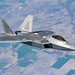 F-16 Viper and F-22 Raptor demo teams refuel with Okies