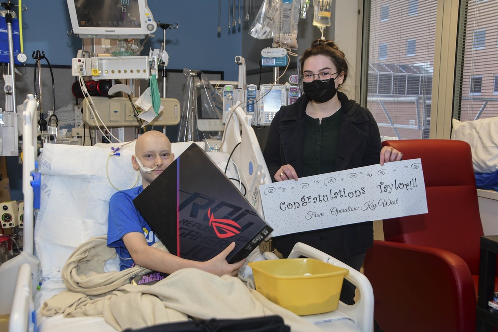 NMCP Pediatric Patient Receives Gaming Gift