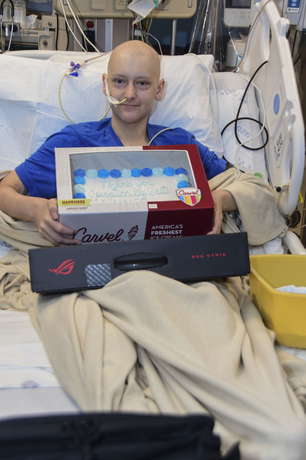 NMCP Pediatric Patient Receives Gaming Gift