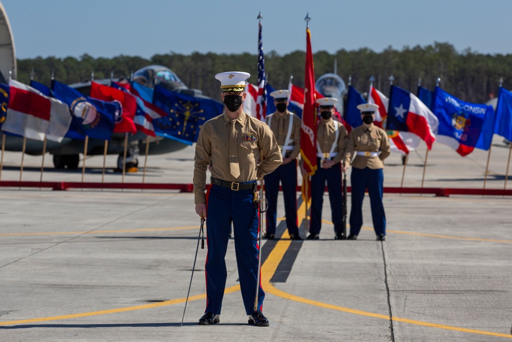 Harrier squadron celebrates 77th Anniversary