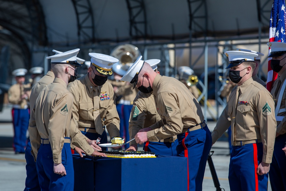 Harrier squadron celebrates 77th Anniversary