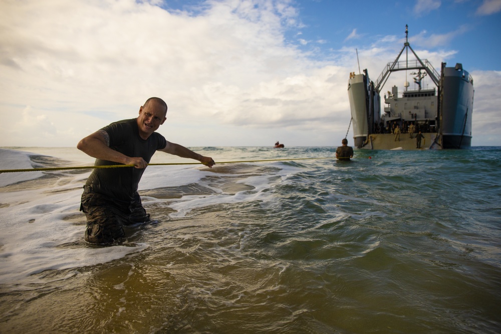Spartan Fury 21.1: Marines, Army Unload Artillery, Vehicles at PMRF